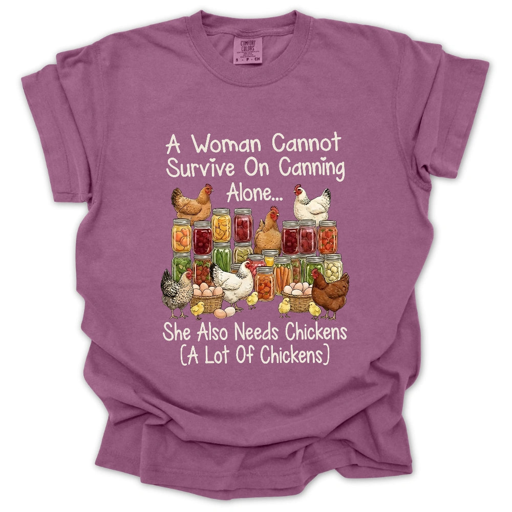 Canning & Chickens Lover T-Shirt