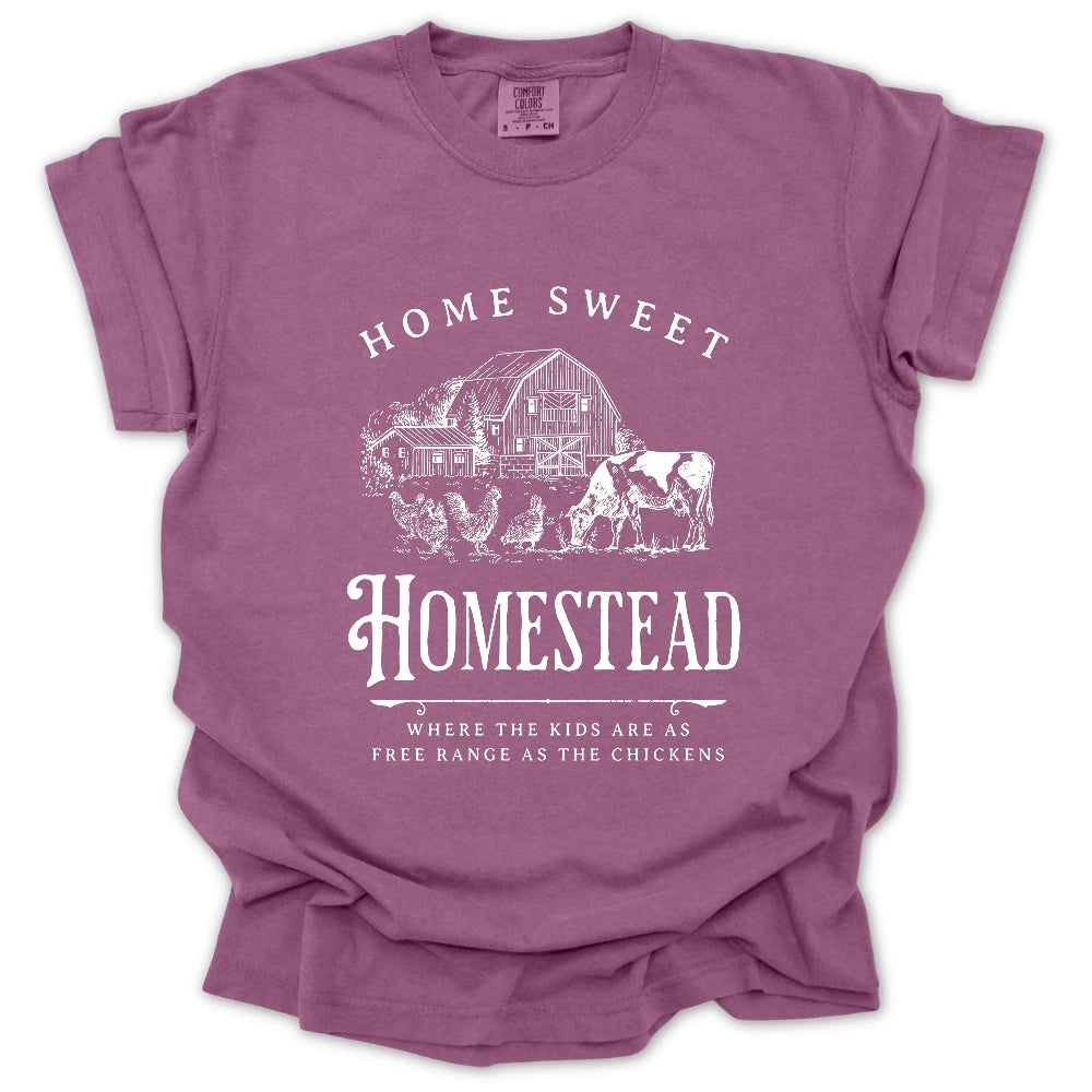 Free Range Kids Homestead T-Shirt