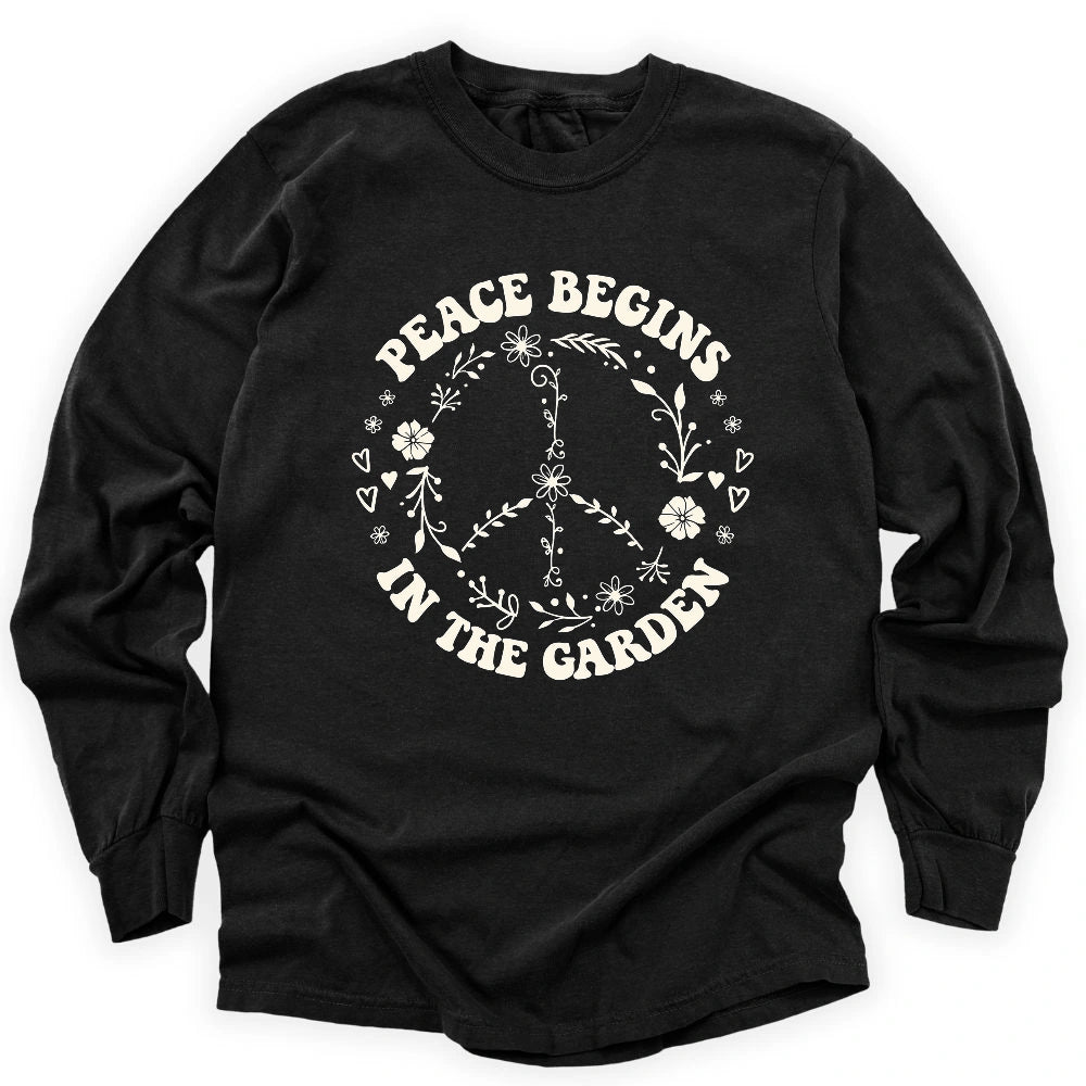 Peace Garden Long Sleeve T-shirt