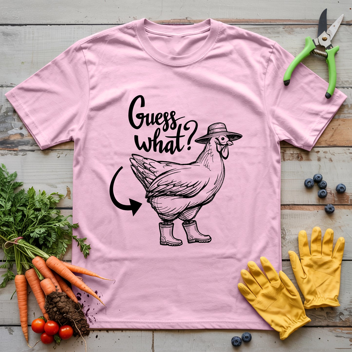 Chicken Butt Guess What T-Shirt