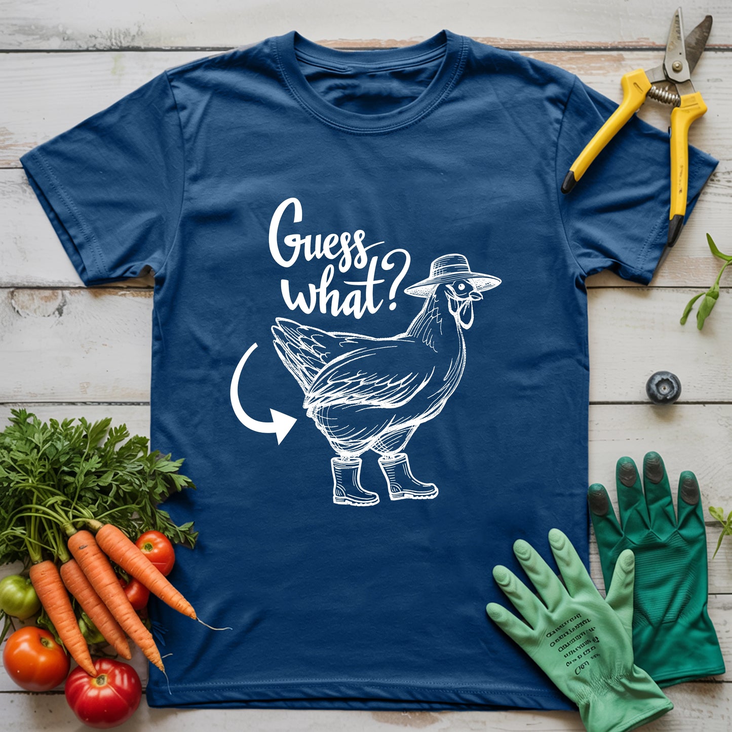 Chicken Butt Guess What T-Shirt