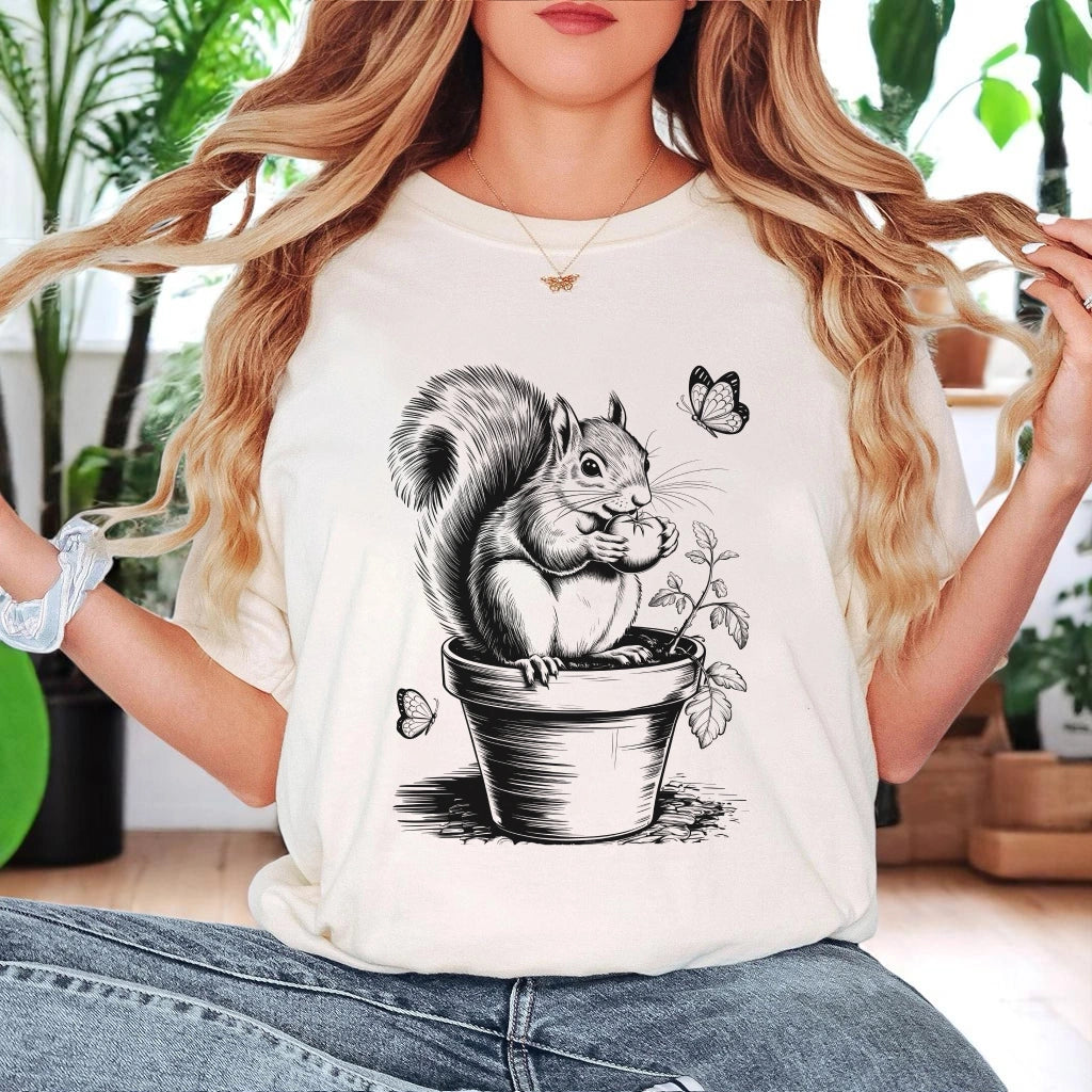 Chilling Squirrel T-shirt