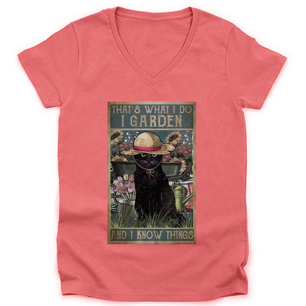 Garden And Know Things Lady V-neck