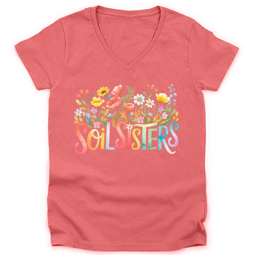 Soil Sisters Lady V-neck
