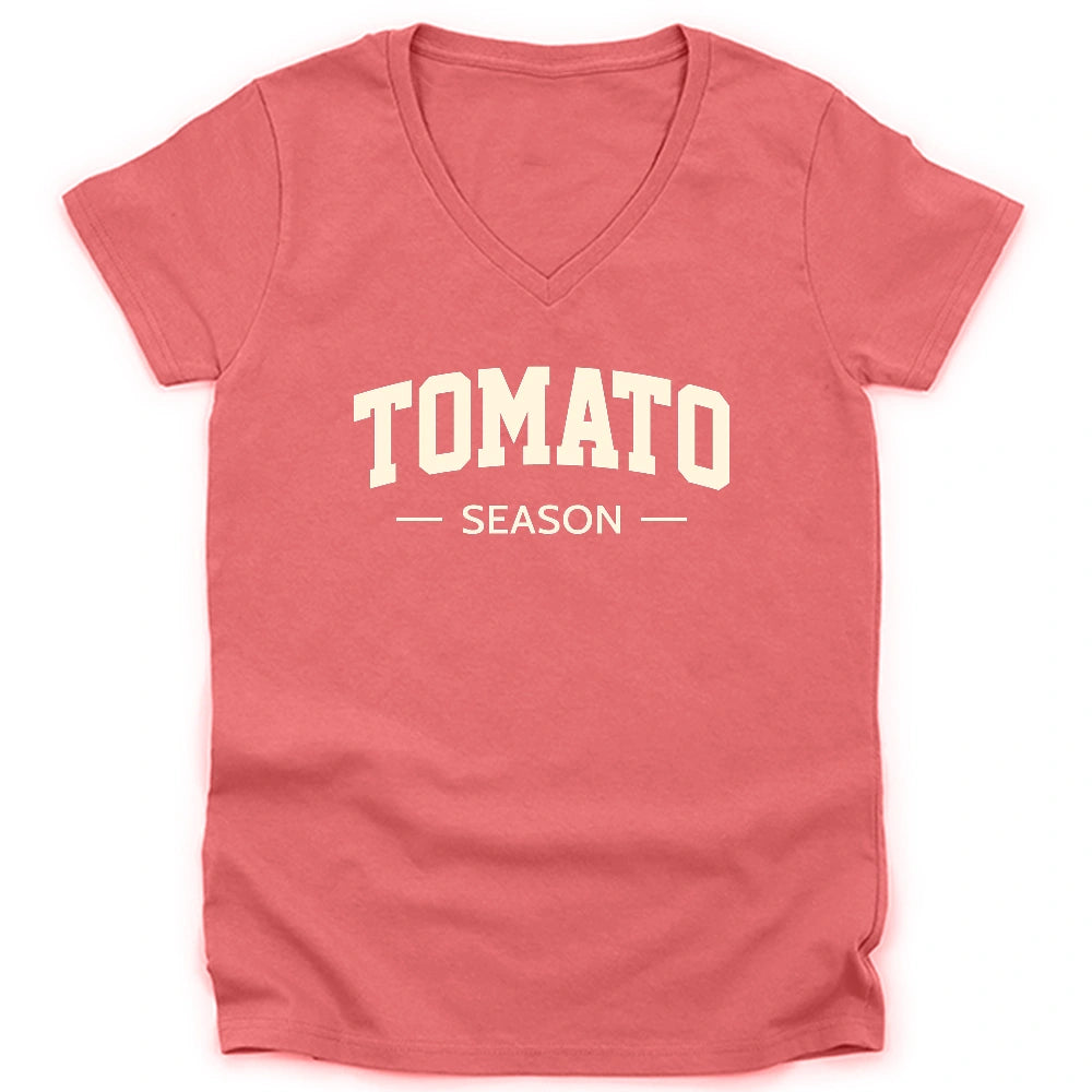 Tomato Season Lady V-neck