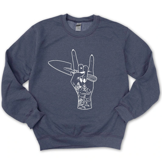 Gardening Rock Sweatshirt