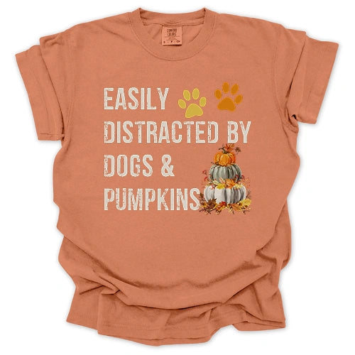 Dogs & Pumpkins T-shirt