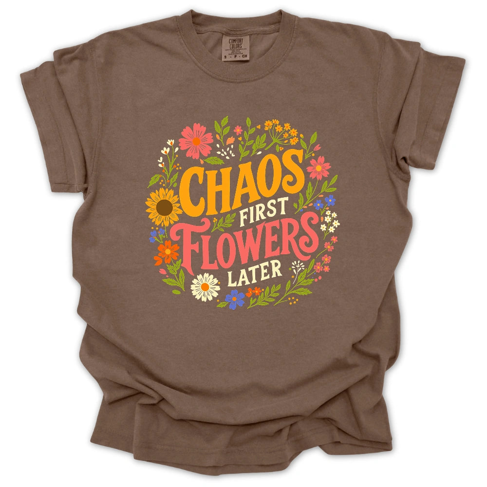 Chaos Flowers T-shirt