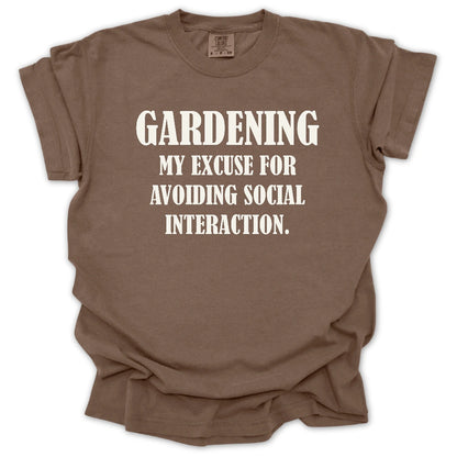 Excuse to Avoid Social Interaction T-Shirt