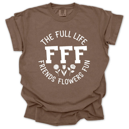 Friends Flowers Fun T-shirt