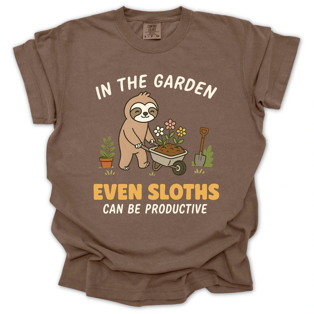 Garden Sloth T-shirt