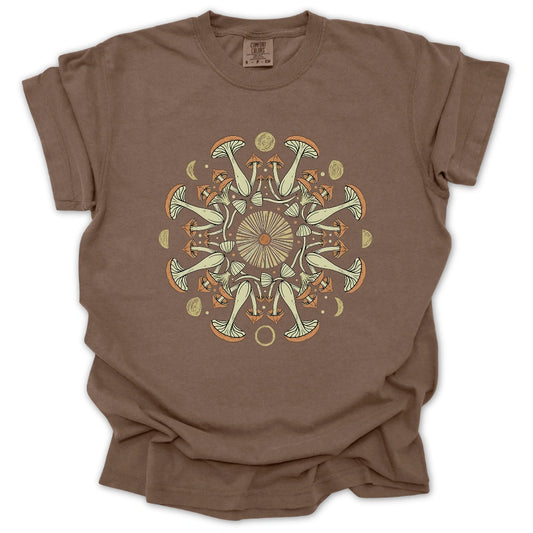 Mushroom Mandala T-Shirt