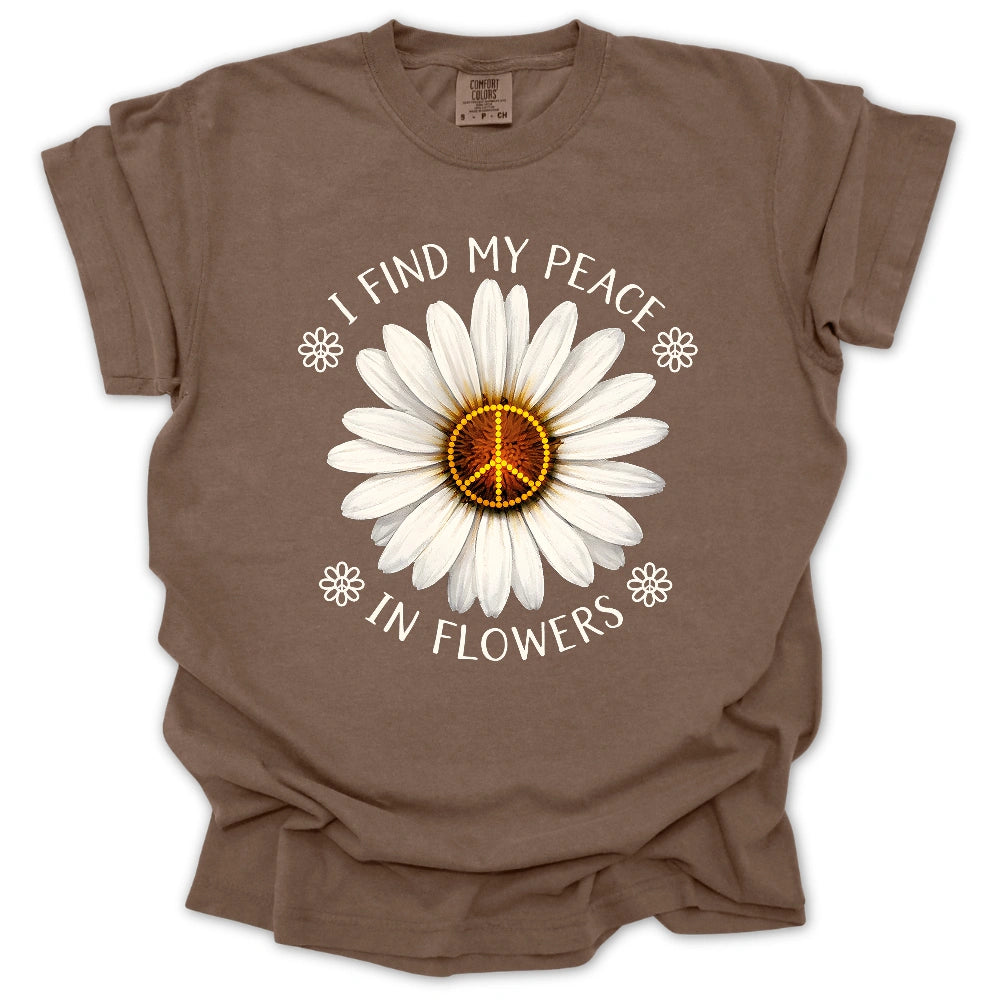 My Peace in Flowers T-shirt
