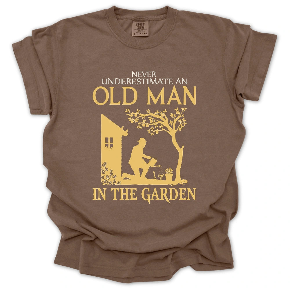 Never Underestimate An Old Man T-Shirt
