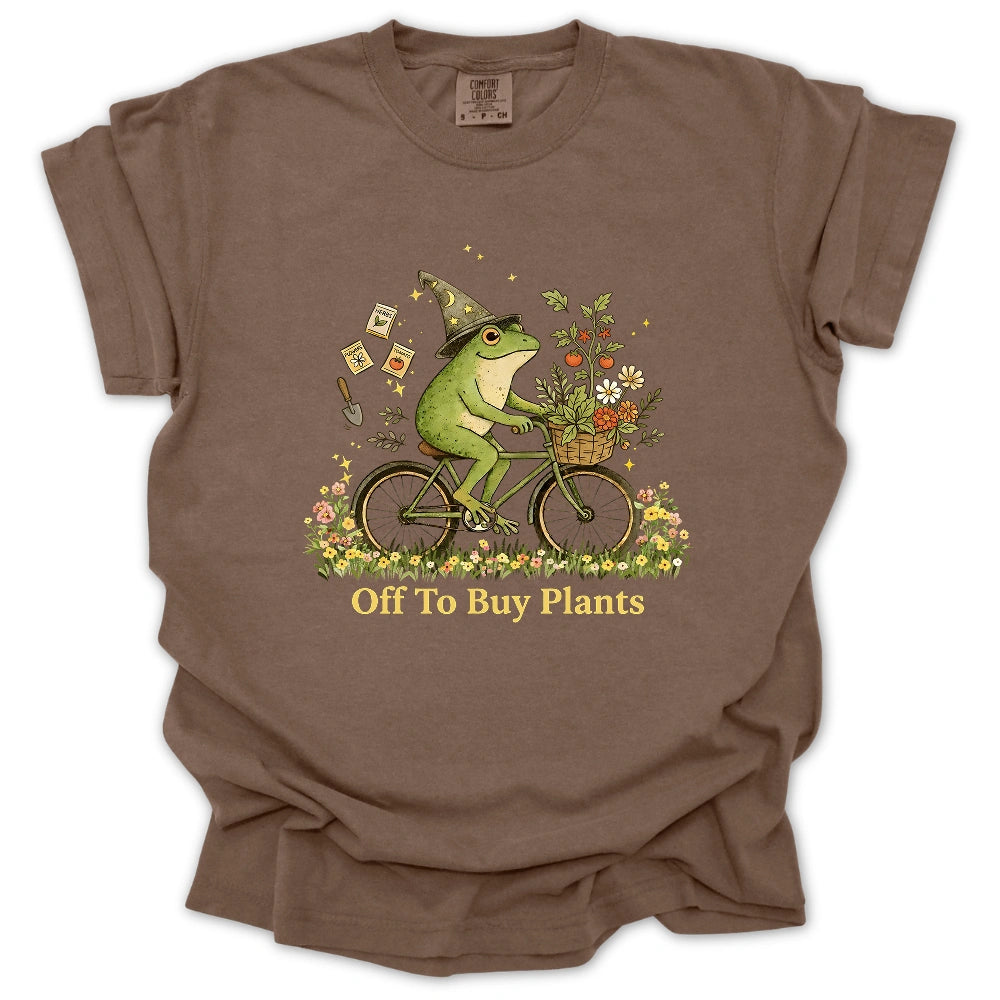 Off To Buy Plants T-shirt