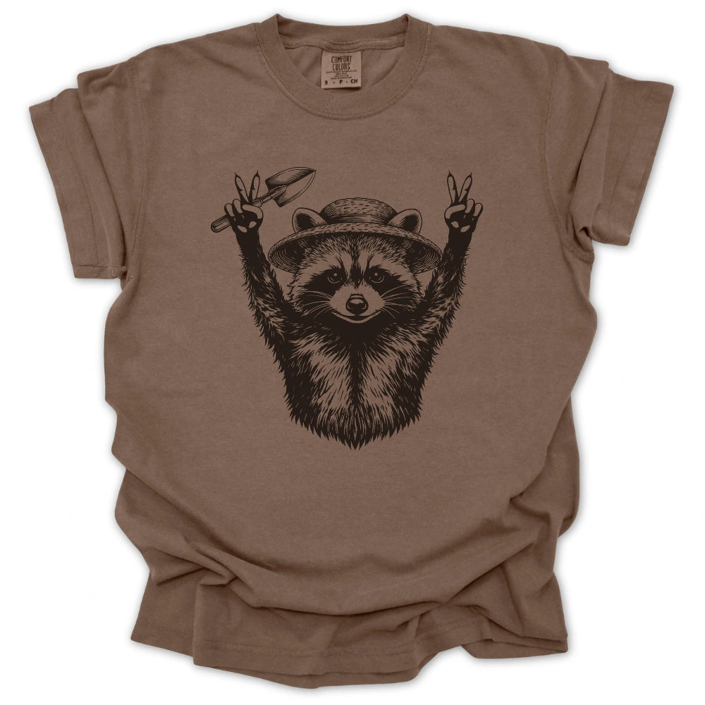 Peace Raccoon T-shirt