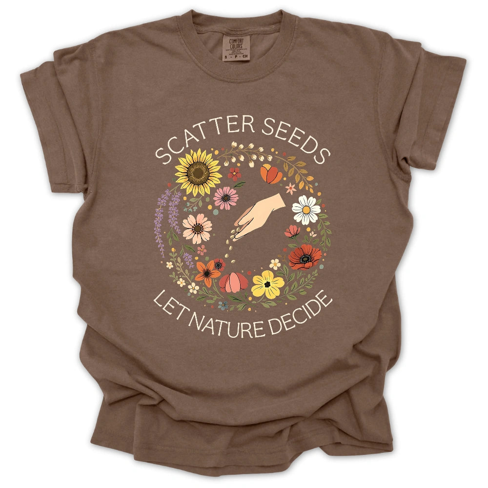 Scatter Wildflower Seeds T-shirt