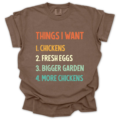 Things I Want T-Shirt