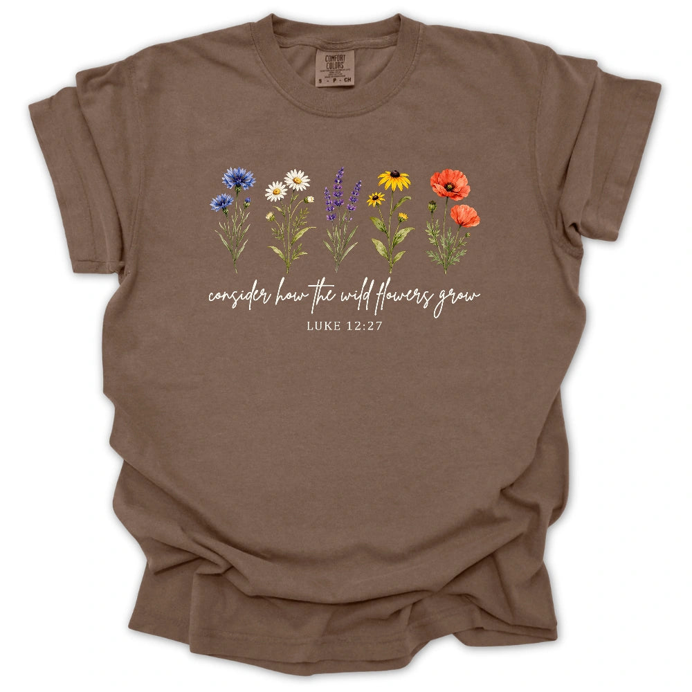 Where Wildflowers Grow T-shirt