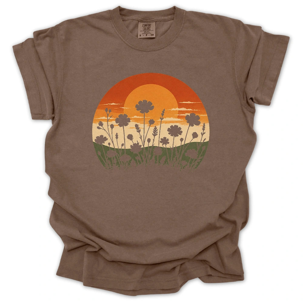 Wildflower Sunset T-shirt