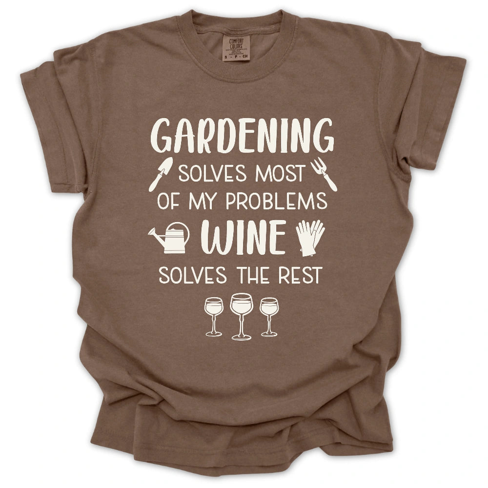 Wine Solves Problems T-Shirt