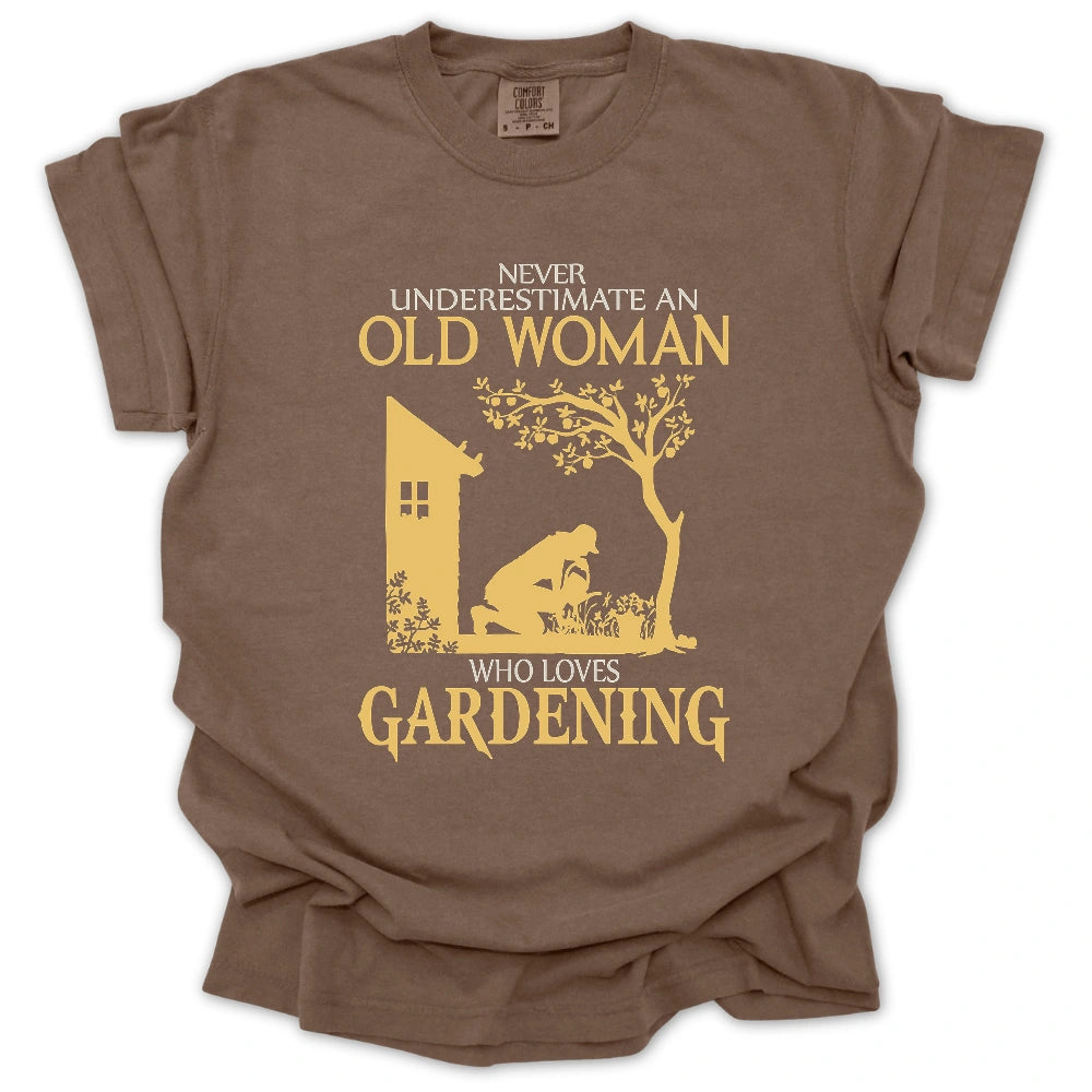 Never Underestimate An Old Woman T-Shirt