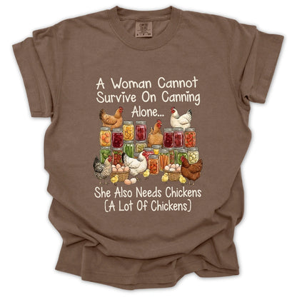 Canning & Chickens Lover T-Shirt