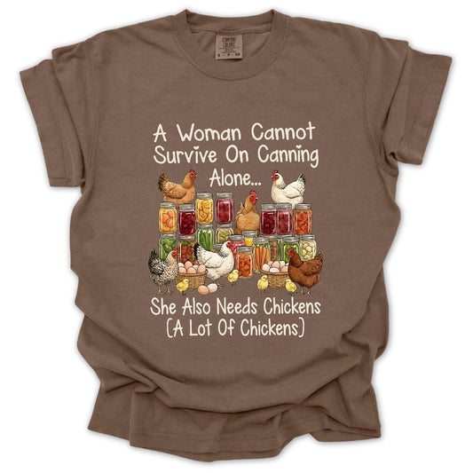 Canning & Chickens Lover T-Shirt