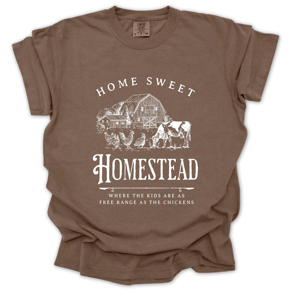 Free Range Kids Homestead T-Shirt