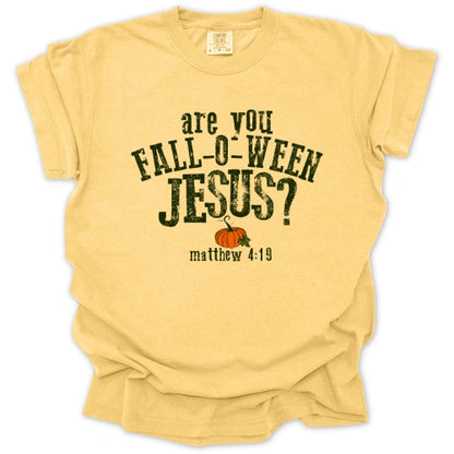 Fall-o-ween Jesus T-shirt