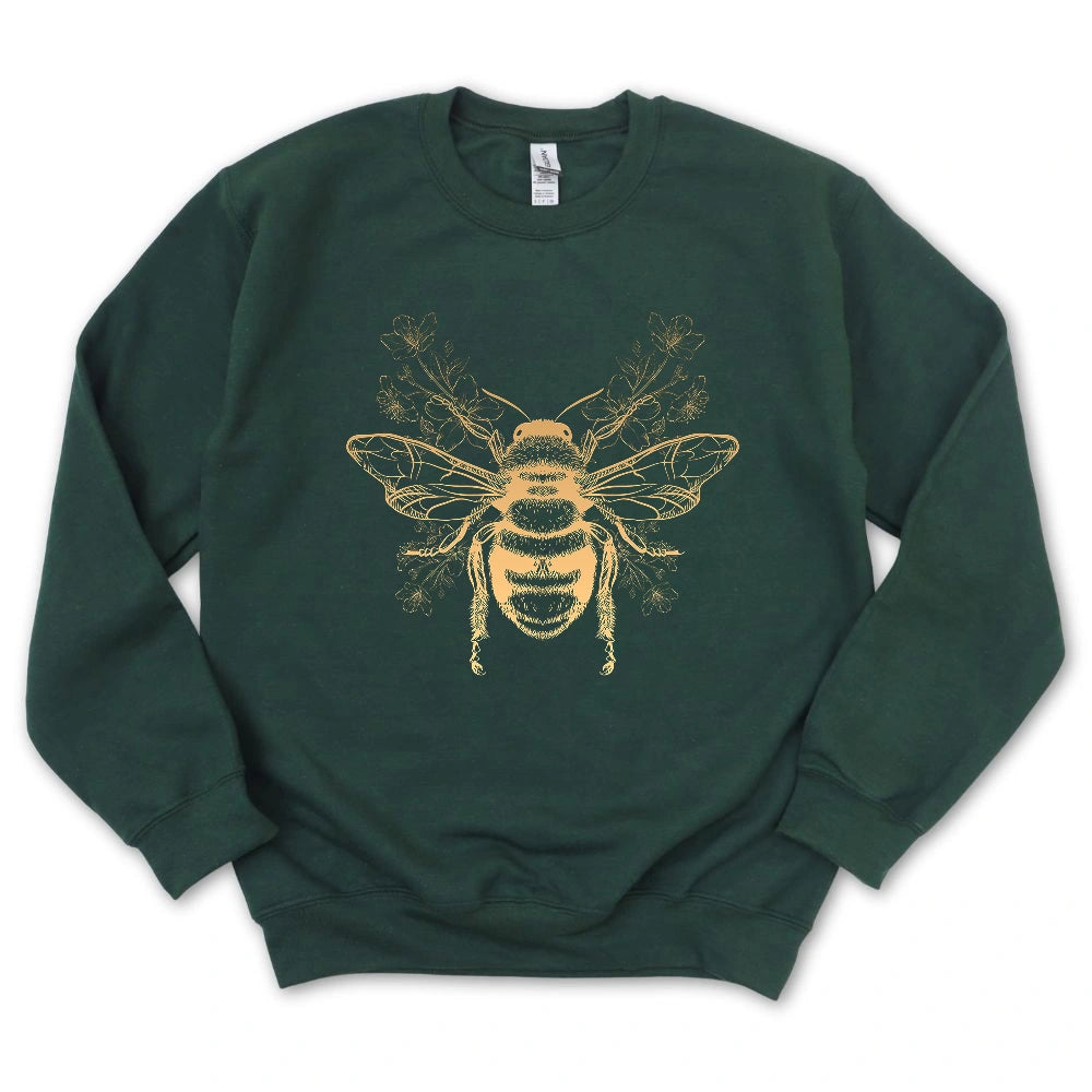 Bee Flower Sweatshirt