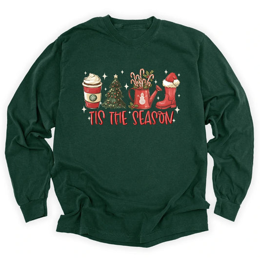 Christmas Tis The Season Long Sleeve T-shirt