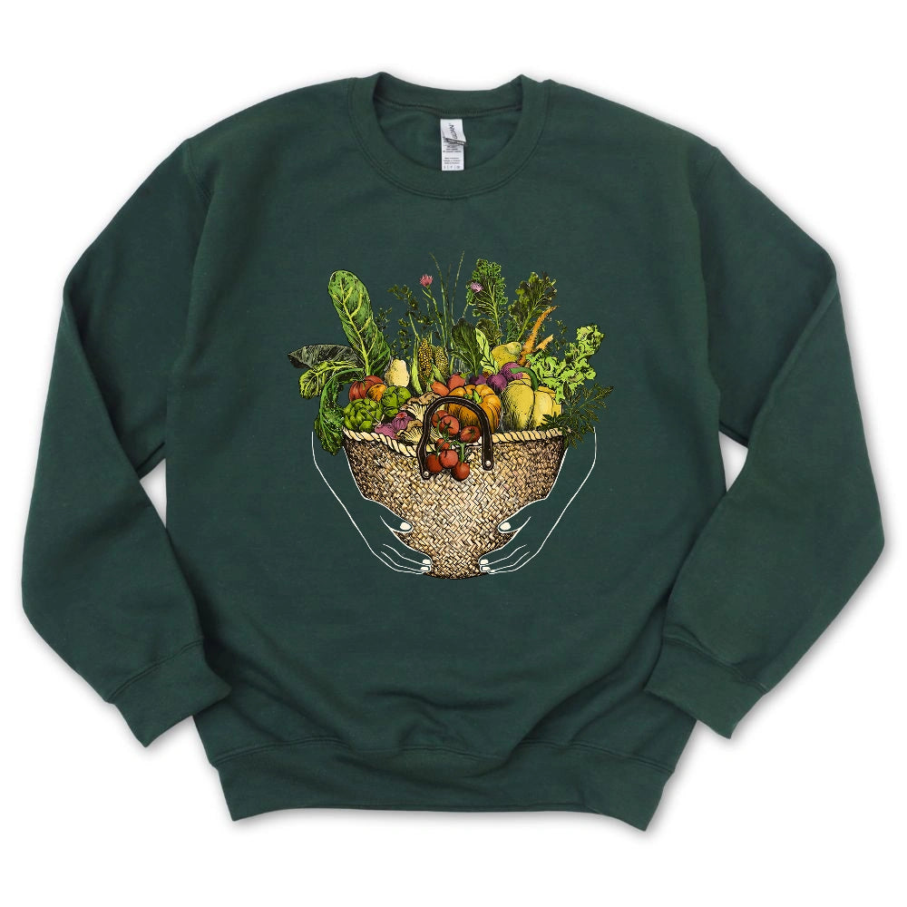 From Garden to Basket Sweatshirt