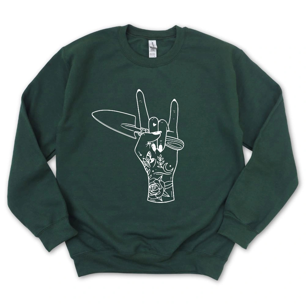 Gardening Rock Sweatshirt