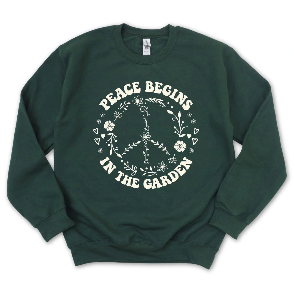 Peace Garden Sweatshirt