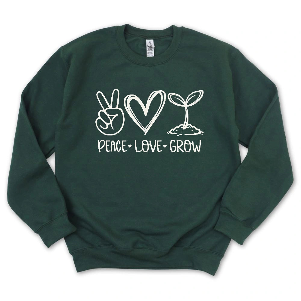 Peace Love Grow Sweatshirt