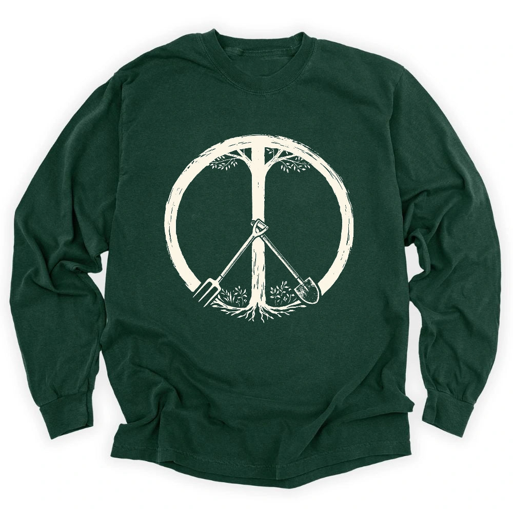 Peace Symbol Long Sleeve T-shirt