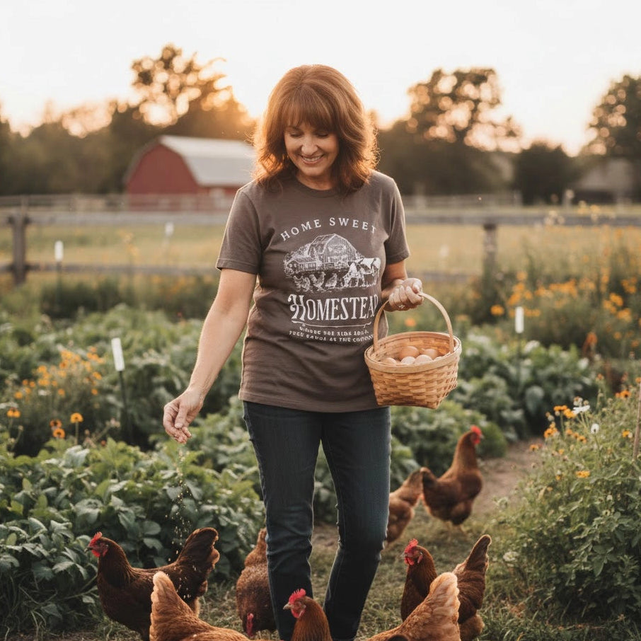 Free Range Kids Homestead T-Shirt