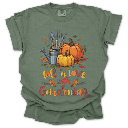Fall In Love With Gardening T-shirt