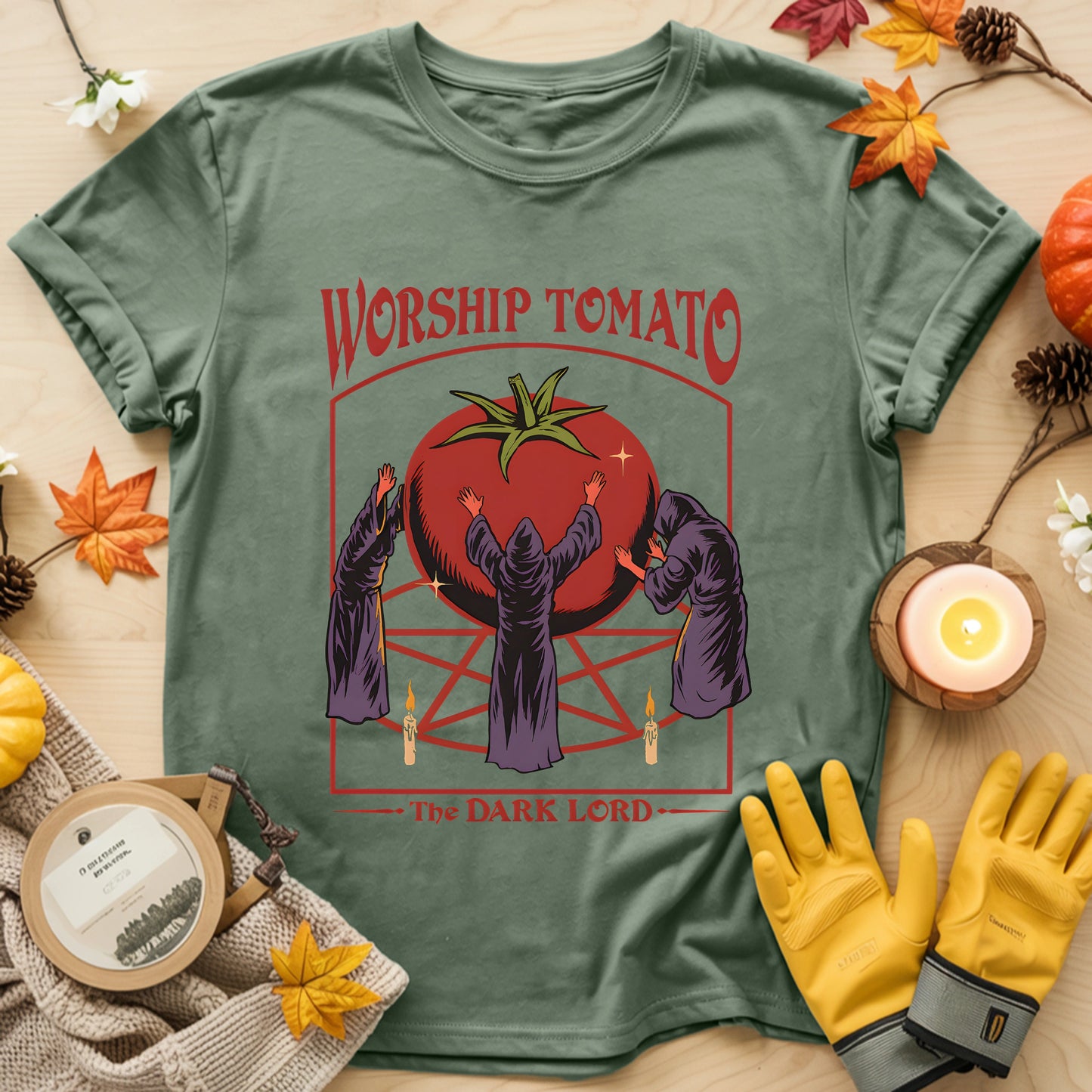 WORSHIP Tomato T-shirt
