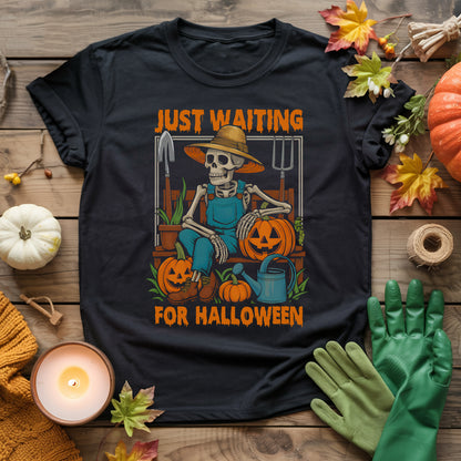 Just Waiting For Halloween T-shirt
