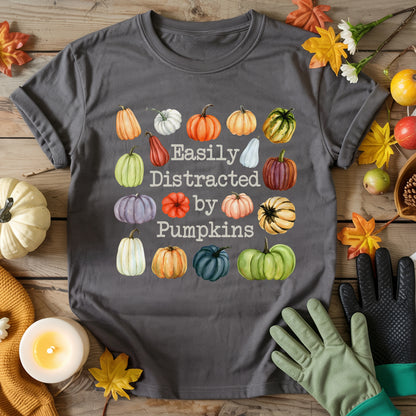 Easily Distracted By Pumpkins T-shirt