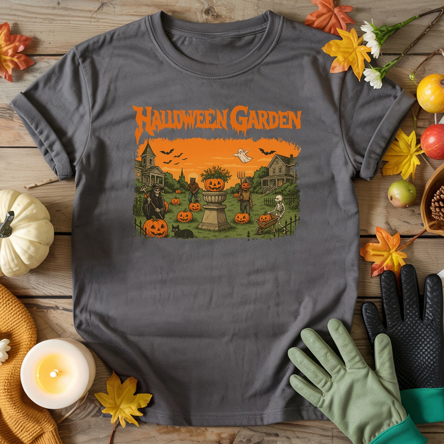 Halloween Garden T-shirt