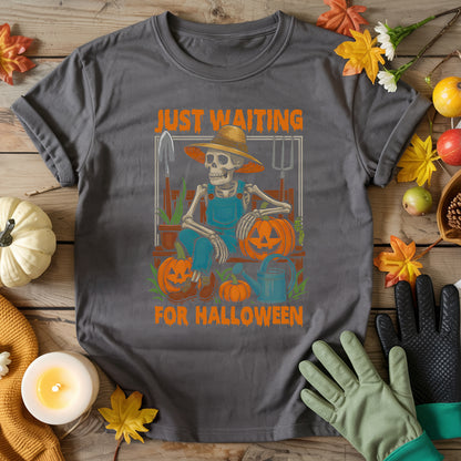 Just Waiting For Halloween T-shirt
