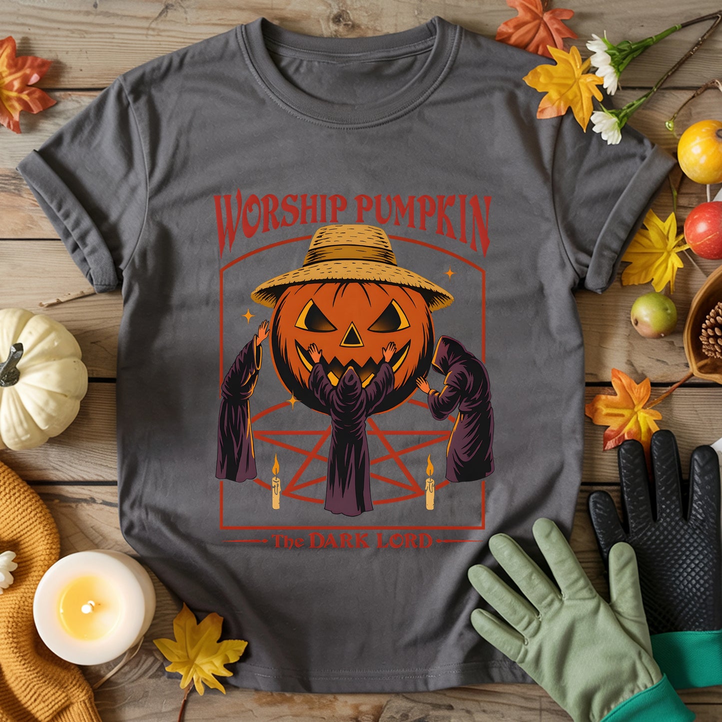 WORSHIP Pumpkin T-shirt