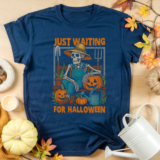 Just Waiting For Halloween T-shirt