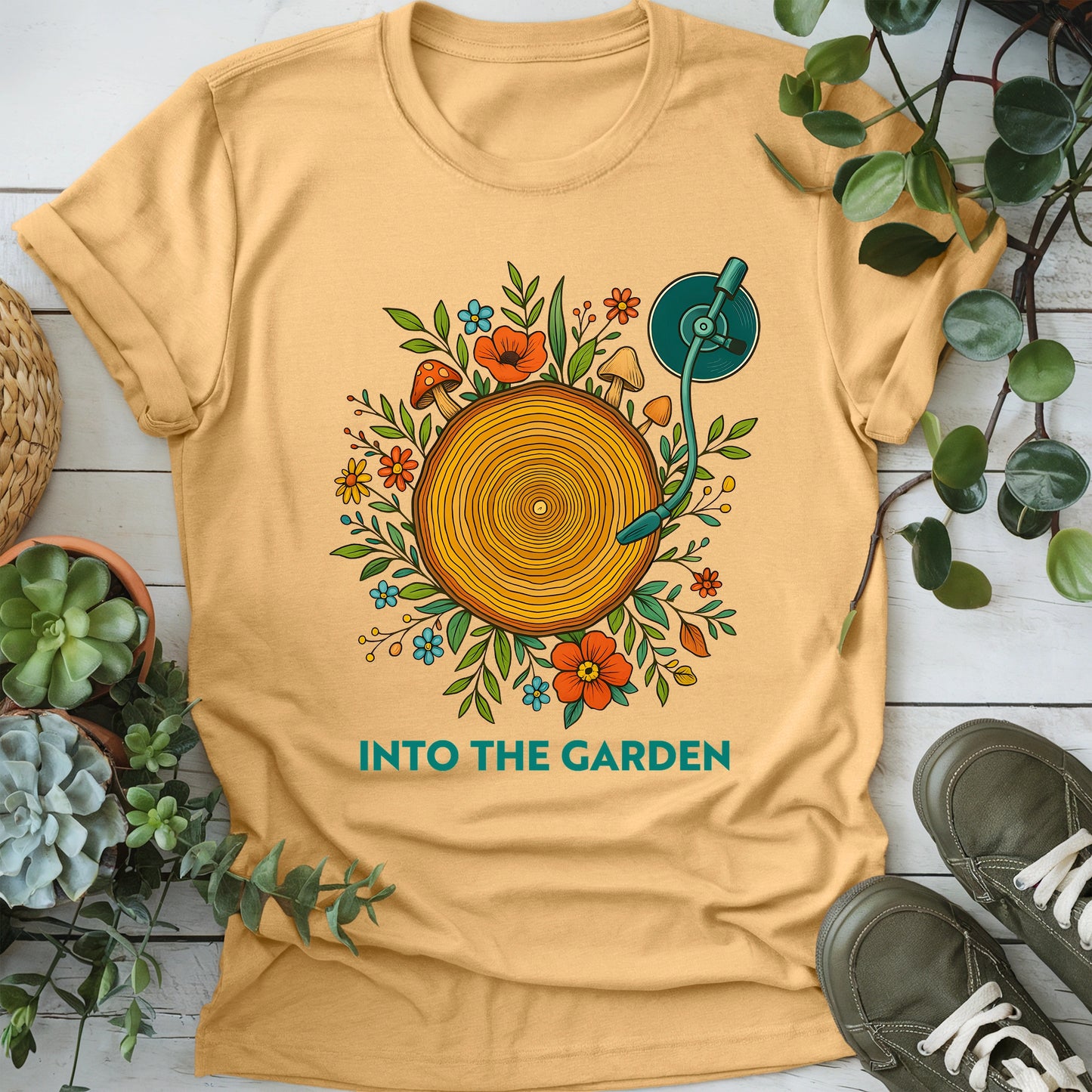 Garden Vinyl T-shirt