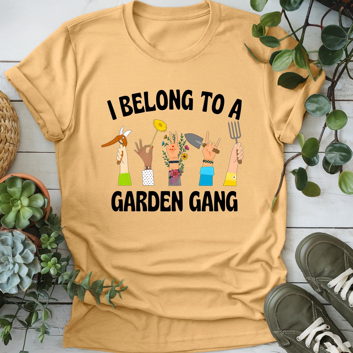 I Belong To A Garden Gang T-shirt