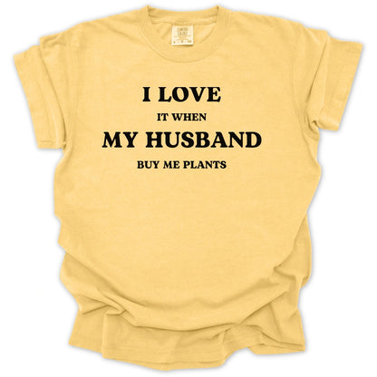 I Love My Husband T-shirt