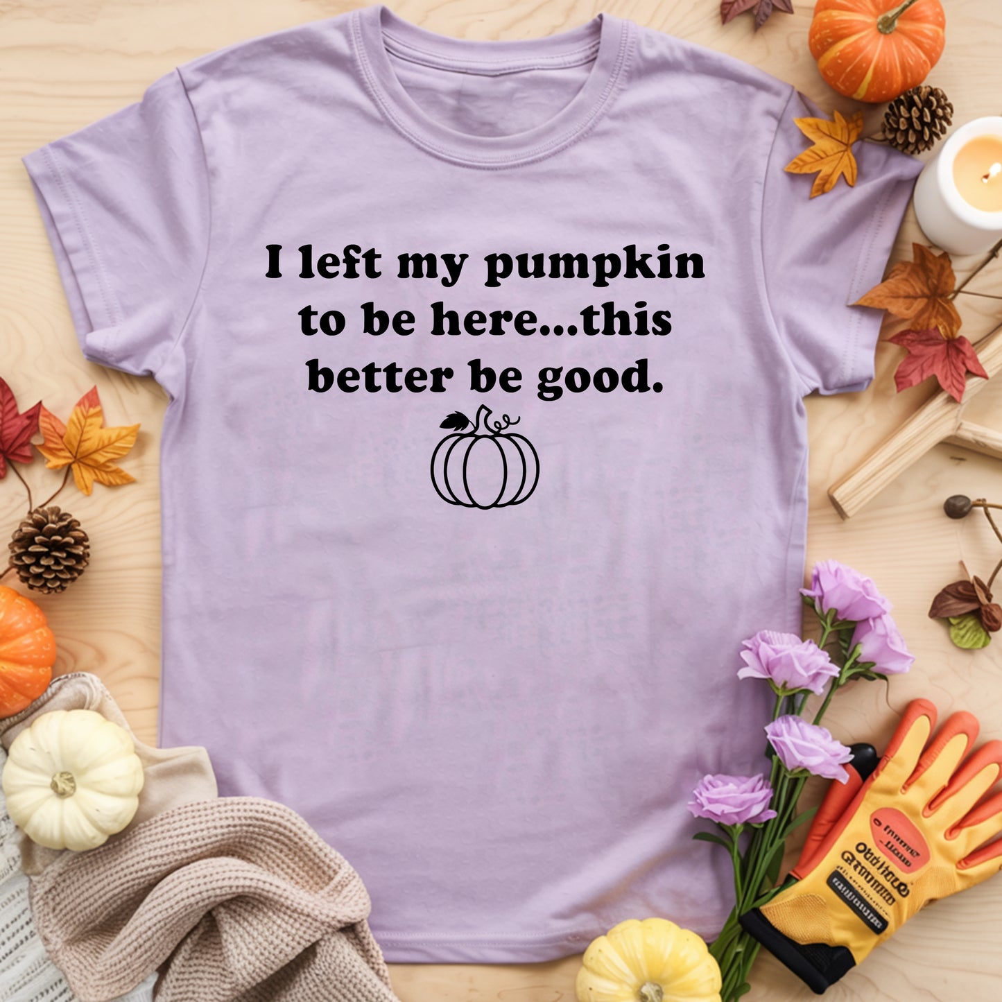 I Left My Pumpkin T-shirt